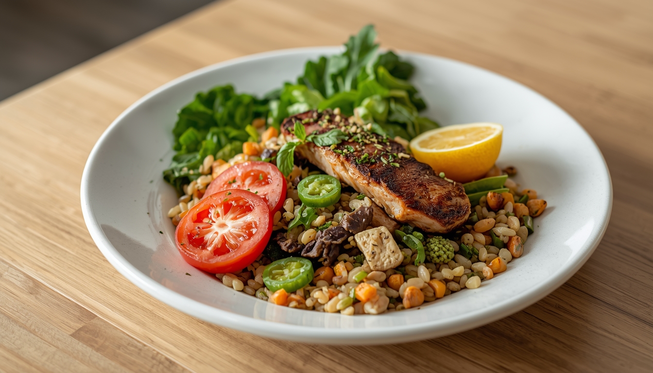 Detox meal plate from Trustworthybrtru